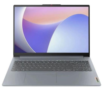 LENOVO IdeaPad Slim 3 15AMN8 82XQ0006RK AMD Ryzen 5 7520U/8Gb/256Gb SSD/No ODD/15.6 FHD IPS/AMD Radeon Graphics/Cam/WiFi/BT/No OS/Arctic Grey/1.62Kg/