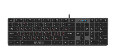 SVEN KB-E5000 серый металлик