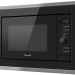 Микроволновая печь встраиваемая Weissgauff HMT-720 BX Grill, черный/нержавеющая сталь