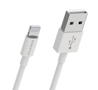 BOROFONE BX22 Bloom USB-8 Pin 2A 1.0m белый