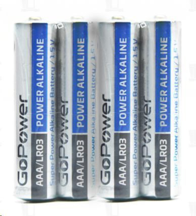 GOPOWER (00-00017749) LR03 AAA BOX20 SHRINK 4 ALKALINE 1.5V