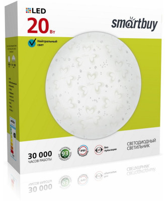 SMARTBUY (SBL-MD-20-W-6K) белый 20W Mood