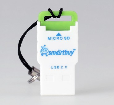 SMARTBUY (SBR-707-G) MicroSD зеленый