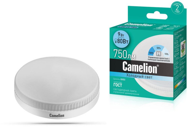 CAMELION (14730) LED9-GX53/845/GX53