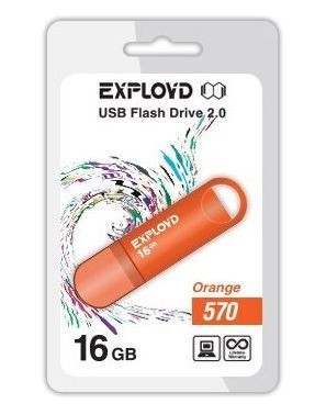EXPLOYD 16GB-570 оранжевый