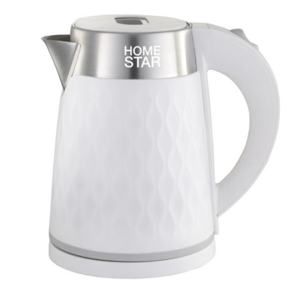 HOMESTAR HS-1021 (1,7 л) белый, двойной корпус