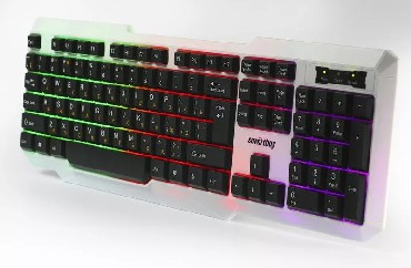 SMARTBUY (SBK-333U-WK) ONE USB с подсветкой бело-черная