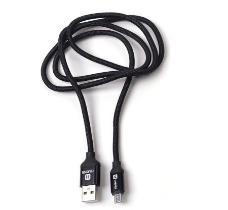 HARPER BRCH-310 BLACK USB - MICROUSB 1м