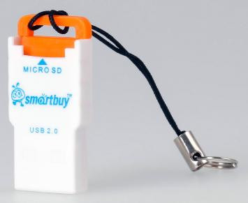 SMARTBUY SBR-707-O MicroSD оранжевый (20)