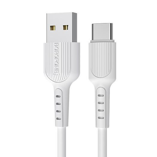 BOROFONE BX16 "Easy" USB-Type-C 2A 1M белый
