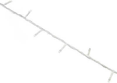 ECOLA N5YM10ELC LED гирлянда 220V IP44 Нить наращиваемая (базовая секция) 10м 160Led RGBW, 8 режимов, прозр.провод с вилкой разноцветный