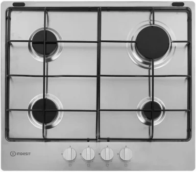 Варочная панель газовая Indesit THPM 642 IX/I нержавеющая сталь
