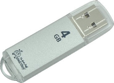 SMARTBUY (SB4GBVC-S) 4GB V-CUT SILVER
