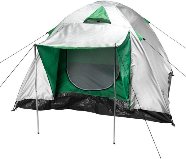 PALISAD Палатка двухслойная трехместная 210x210x130 см, Camping 69522