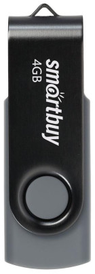 SMARTBUY (SB004GB2TWK) UFD 2.0 004GB Twist Black