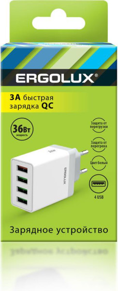 ERGOLUX (15292) ELX-РA02QC-C01 , белый
