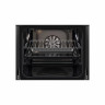 Встраиваемый духовой шкаф Electrolux EOF5F50BV, Электрический духовой шкаф с конвекцией, приготовление на пару, объем 65 л, 8 режимов, очистка каталитическая, 2 стекла в дверце, направляющие проволочные + телескопические (1 уровень)белый