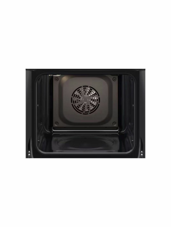 Встраиваемый духовой шкаф Electrolux EOF5F50BV, Электрический духовой шкаф с конвекцией, приготовление на пару, объем 65 л, 8 режимов, очистка каталитическая, 2 стекла в дверце, направляющие проволочные + телескопические (1 уровень)белый