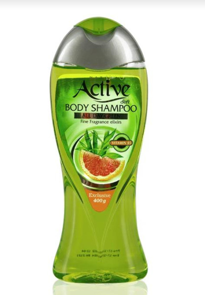 ACTIVE Гель для душа с витамином B5 Экстракт грейпфрута NATURAL, 400 мл (512302002)
