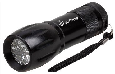SMARTBUY (SBF-103-B) 9 LED алюминиевый