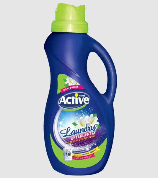 ACTIVE Гель-концентрат для стирки белья универсальный Clean Breeze Альпийские луга, 1500 мл, Green (511601111)