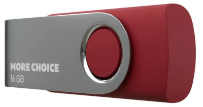 MORE CHOICE (4610196407574) MF16-4 USB 16Gb 2.0 Red