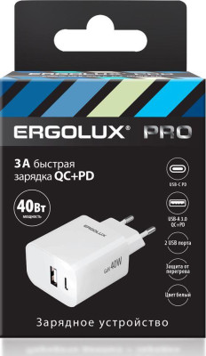 ERGOLUX (15294) ELX-РA04QC-C01 , белый