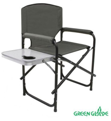 GREEN GLADE Кресло складное со столиком РС521 (хаки)