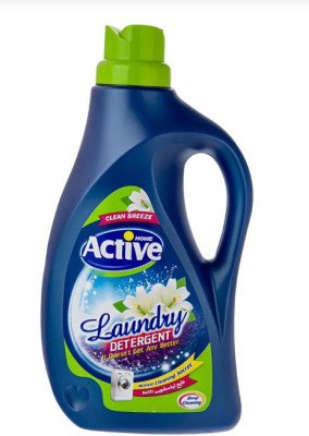 ACTIVE Гель-концентрат для стирки белья универсальный Clean Breeze Альпийские луга, 2500 мл, Green (511601121)