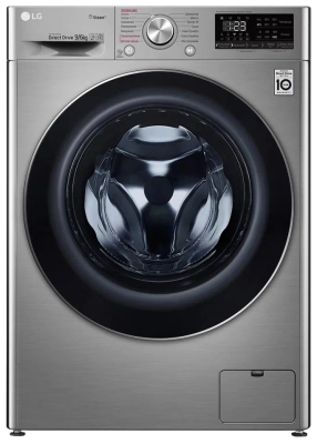 Стиральная машина с сушкой LG AI DD F4V5VG2S, темно-серебристый