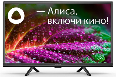 Starwind SW-LED24SG304 Яндекс.ТВ Slim Design black HD