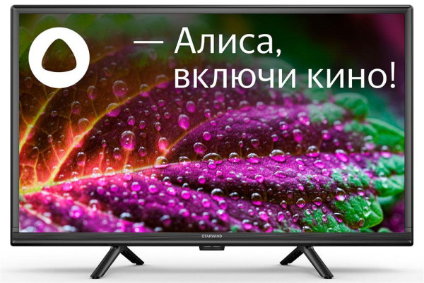 Starwind SW-LED24SG304 Яндекс.ТВ Slim Design black HD