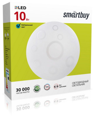 SMARTBUY (SBL-Ring-10-W-6K) белый 10W Ring