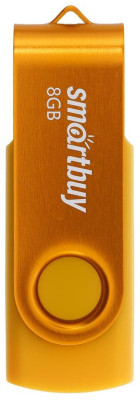 SMARTBUY (SB008GB2TWY) UFD 2.0 008GB Twist Yellow желтый