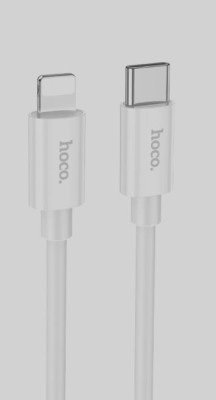HOCO (6931474783189) X87i PD USB PD 20W USB-Lightning 8-pin , силикон 1м - белый