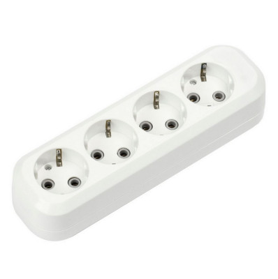 SMARTBUY ( SBE-16-4-00-Z) колодка 3 гнз. 16а/3,5квт, c заземлением