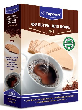 TOPPERR 3014 Бумажные одноразовые фильтры