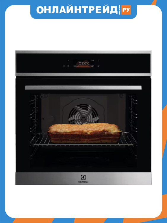 Духовой шкаф встраиваемый Electrolux EOF5H40BX черный/нержавеющая сталь