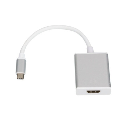 ATCOM (AT3888) TYPE-C (m) - HDMI 4K(f) 0.1М белый