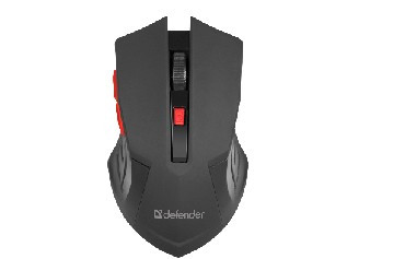 DEFENDER (52276) ACCURA MM-275 черный/красный