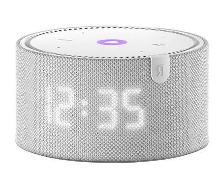 ЯНДЕКС YNDX-00020G Умная колонка новая станция мини (с часами) серая