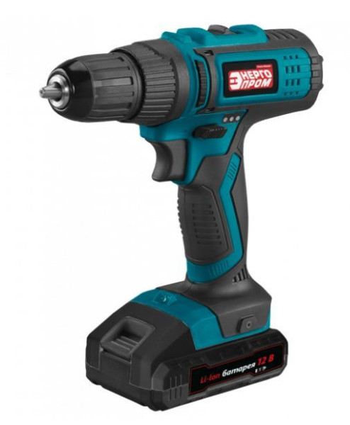 ЭНЕРГОПРОМ HOME MASTER ДА-12/2LI Дрель шуруповёрт аккумуляторная 00-00010875