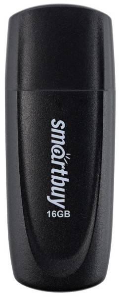 SMARTBUY (SB016GB2SCK) UFD 2.0 016GB Scout Black черный