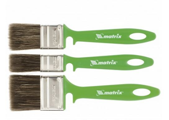 MATRIX Набор кистей Работы по дереву 25мм, 35мм, 50мм COLOR LINE 83379