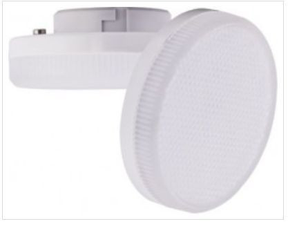 ECOLA T5DV80ELC LIGHT GX53 LED 8,0W TABLET 220V 4200K 27X75 матовая 30000H (1 из ч/б уп. по 10)
