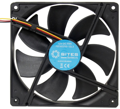 5BITES FB14025S-12L3 140X25 / SLEEVE / 1200RPM / 3P