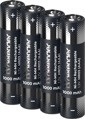 DEFENDER (56511) HR03-2BL 1000 mAh ААА, Ni-MH, блистер, 2 шт