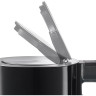 Чайник электрический Bosch TWK7203 1.7л. 2200Вт черный/серебристый корпус: металл/пластик