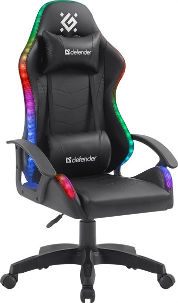 DEFENDER (64045) Factor X RGB,Черный,класс 2,PU Черный