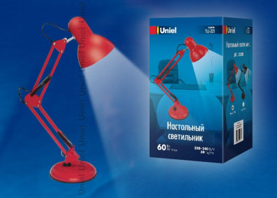 UNIEL TLI-221 RED E27